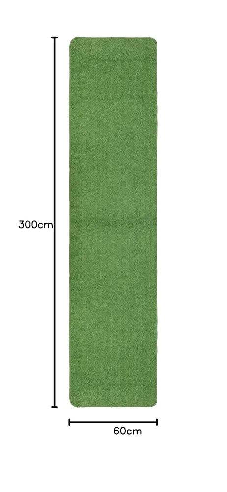 Saral Home Solid Soft PP Yarn Durable & Washable Multipurpose Runner with Anti Skid Backing