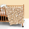 Haus and Kinder Cotton Knitted Blanket for New Born Baby Colour Little Bloom