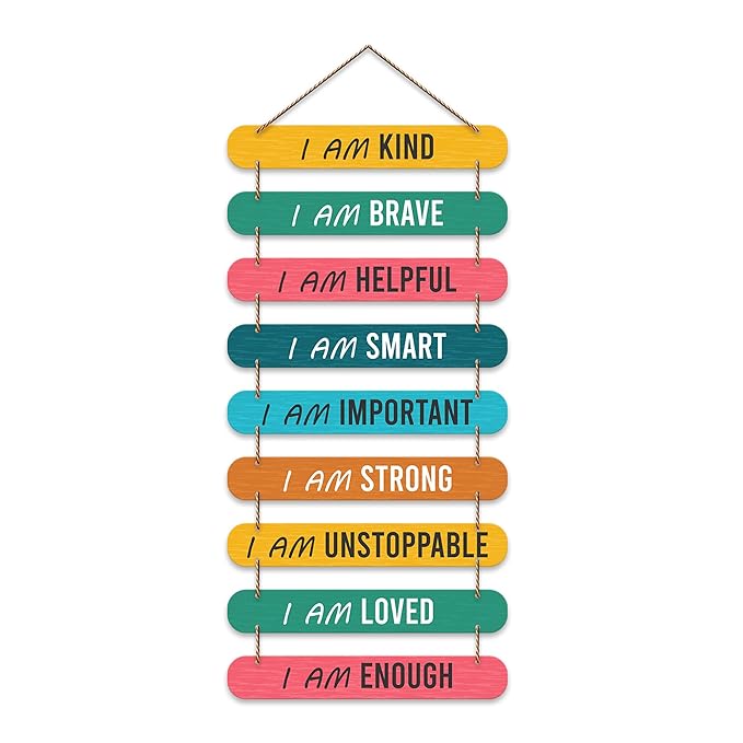 Artvibes Self Motivation Quotes Mdf Wooden Wall Hanging for Home Livingroom Art Items