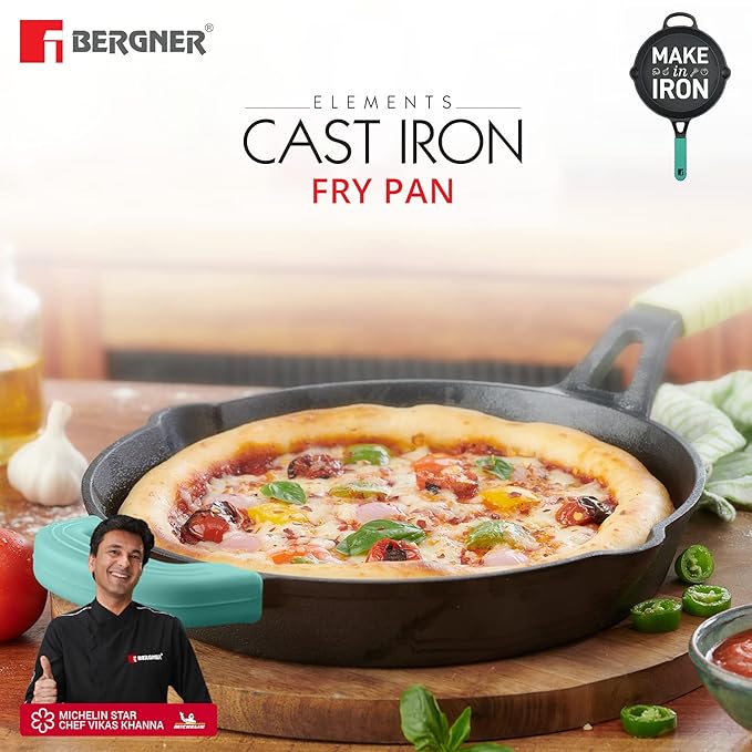 Bergner Elements Cast Iron 26 Cm Fry Pan