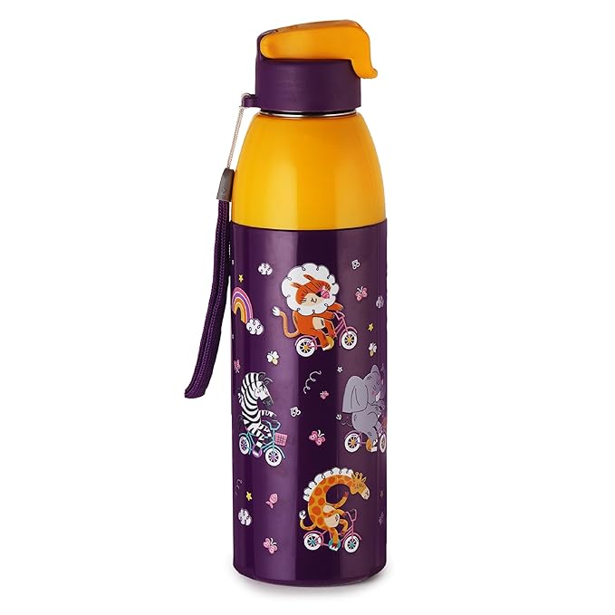 Cello Kidzbee Uranus 600 Wild Wheels Water Bottle | 540 ml