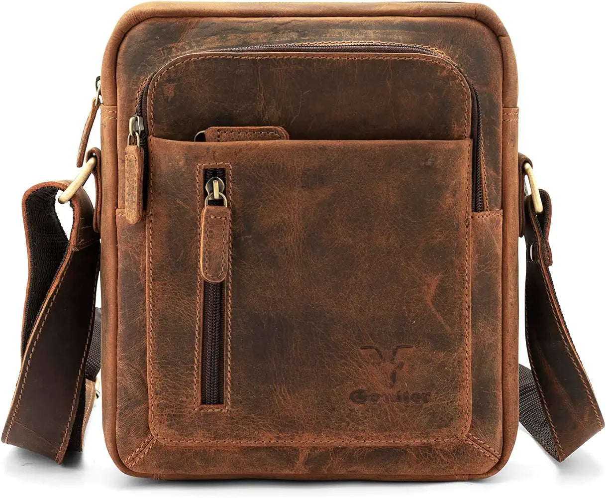 Goatter Genuine Leather Multi Pocket 9
