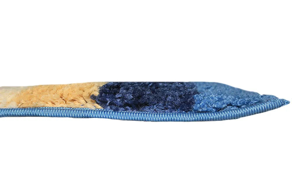 Luxe Home Jericho Doormat 2500 GSM Super Soft Microfiber Anti-Skid Mat Colour Sky 60x90 cm