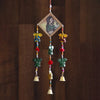 eCraftIndia Handcrafted Decorative Lord Ganesha Wall/Door/Window Hanging Bell STRGAN502