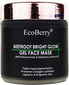 Ecoberry Beetroot Bright Glow Gel Face Mask Brightening & Glowing Skin - 50 ml