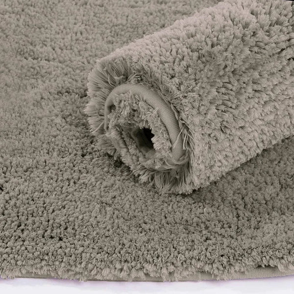 Luxe Home International Microfiber Runner Super Soft Non Slip Vegas Rugs 2X5 Ft Colour Taupe