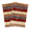 Luxe Home Jericho Doormat 2500 GSM Super Soft Microfiber Anti-Skid Bathroom Mat Mats Colour Cinnamon 40x60 cm (Pack of 2)
