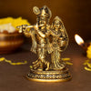 Ekhasa Pure Brass Radha Krishna Murti Radha Krishna Big