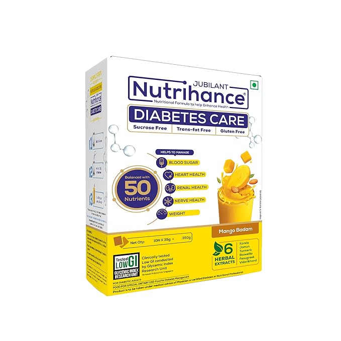 Jubilant Nutrihance for Diabetes Management Nutritional Health Drink - 350 gms