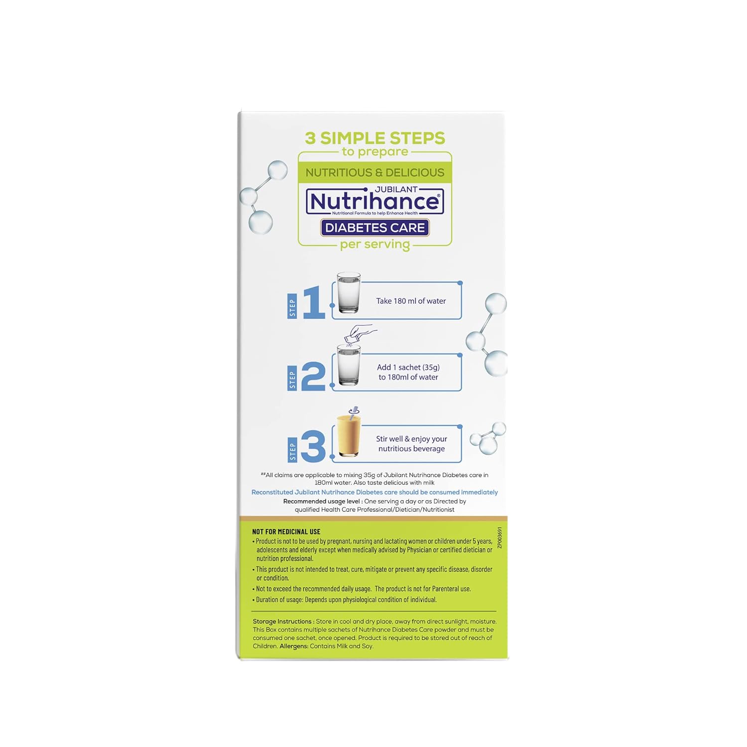 Jubilant Nutrihance for Diabetes Management Nutritional Health Drink - 350 gms