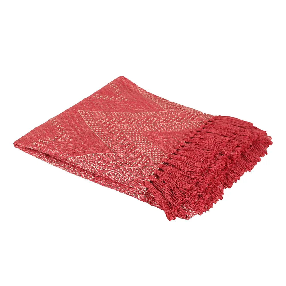 Sashaa World Jewels of India Throw Colour Pink