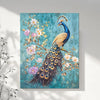 ArtX Canvas Peacock Painting For Wall Vastu Abstract