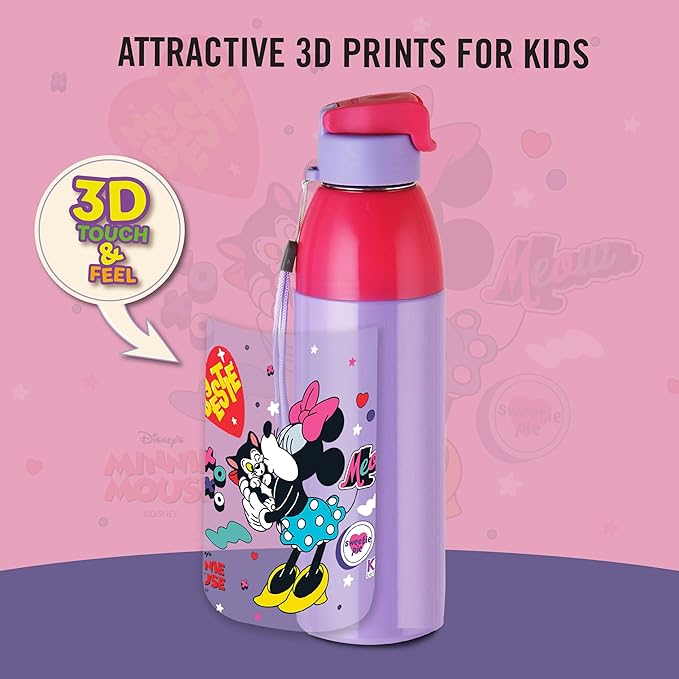 Cello Kidzbee Uranus 600 Cuddle Buddies Water Bottle | 540 ml