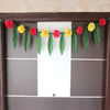 Artificial Yellow & Orange Marigold Flowers with Mango Leaf Door Toran Yellow Megenta