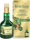 Kesh King Gold Ayurvedic Hair Oil with 21 Herbs and Gro-Biotin