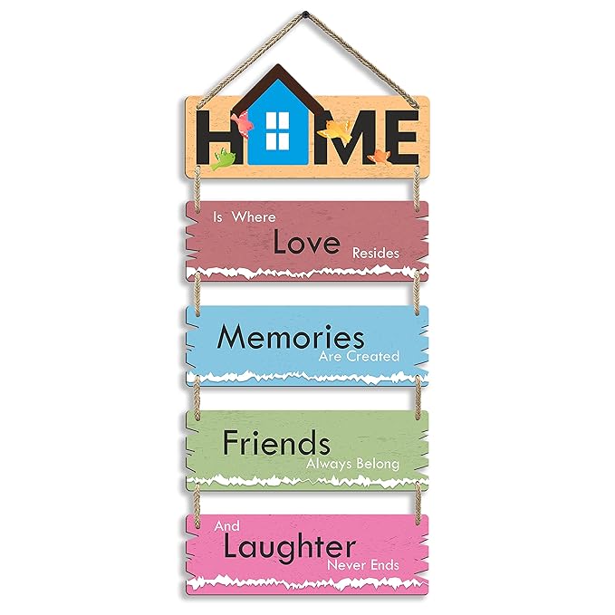 Sehaz Artworks Wooden Wall Hangings for Home Decoration Home Decor Items for Living Room - 5-0004