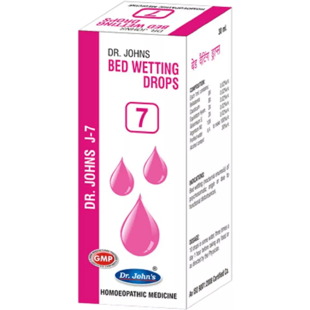 Dr Johns J 7 Bed Wetting Drops - 30 ml