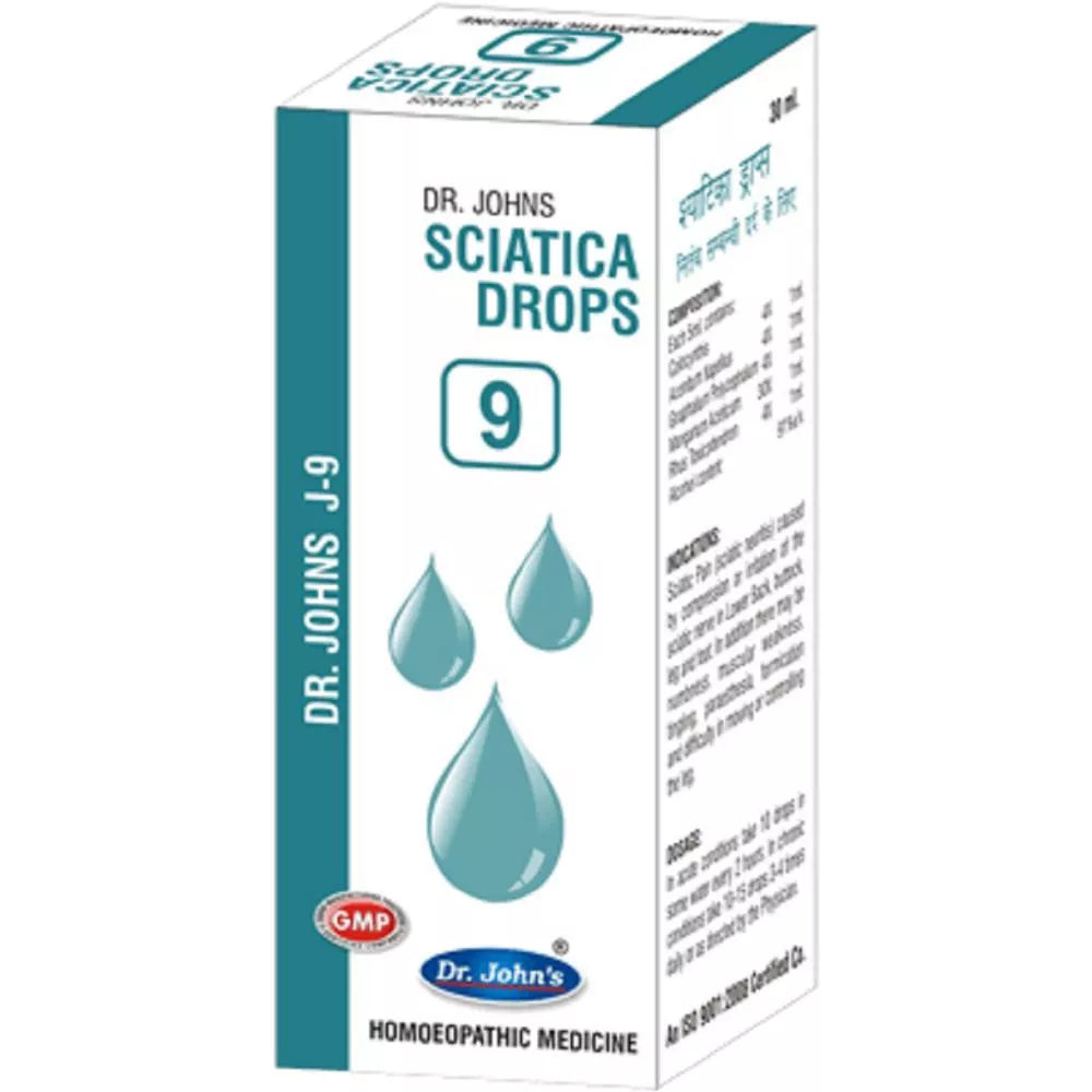 Dr Johns J 9 Sciatica Drops - 30 ml