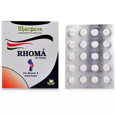 Bhargava Rhoma Tablet - 80 Tabs