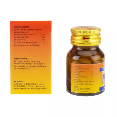 Lord's Gastrolin-Plus Tablet - 25 Tabs