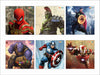 TodFod Wooden Jigsaw Puzzles - Marvel Avengers Anime Cartoon Characters for Kids (54 Pieces)