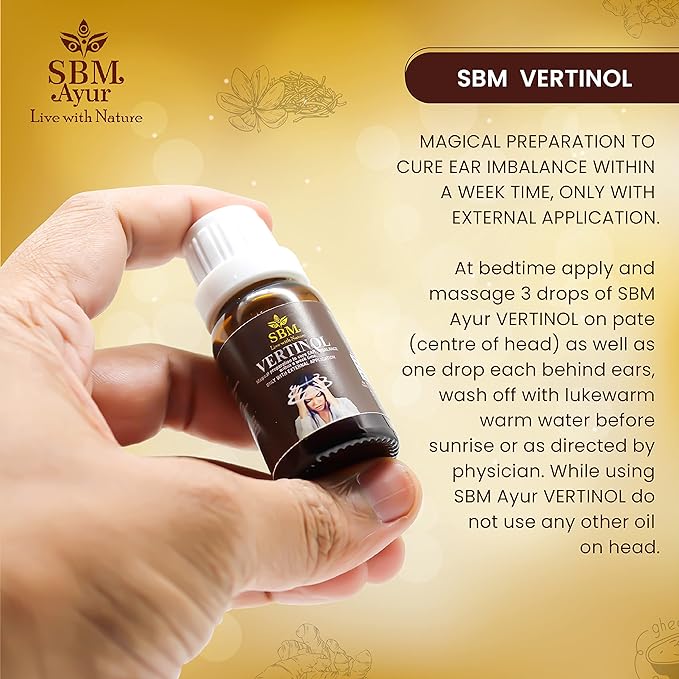 Sbm Ayur Vertinol Ayurvedic Oil - 13 ml