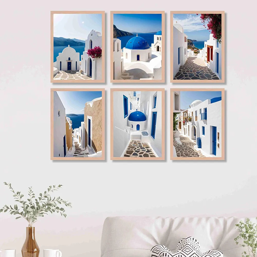 Livin'luxe Paintings City Views Home Decor Wall Paintings With Frame Painting B - 451K6