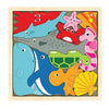 Wooden Sea Animal Puzzle for Kids Jigsaw Sorting Game