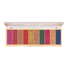 Beauty Berry 10 Colors Eyeshadow Palette 01 Shimmery - 18 gms