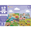 Popcorn Games & Puzzles Seasons 49 Piece Kids Jigsaw Game Puzzle for 5+ Years