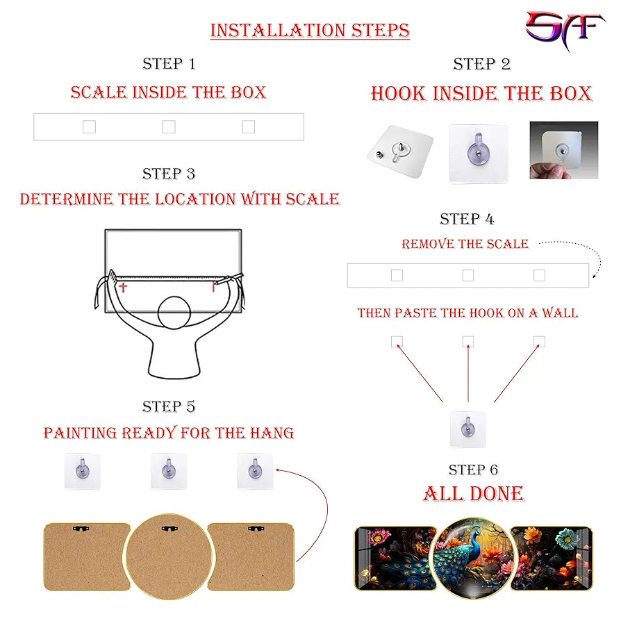 Livin'luxe Paintings Radha Krishna Religious Modern Art Premium Sparkle Lamination Finished Surface Golden Slim Frame RP-44