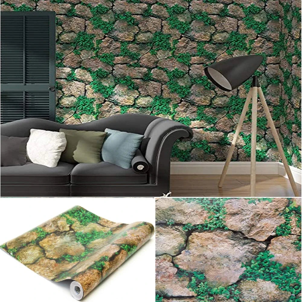Jaamso Royals Brick Stone Wall Papers for Home Design 4