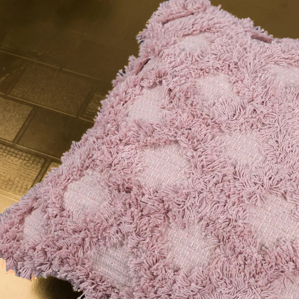 Sajavat Home Cotton Cushion Cover Colour Pink