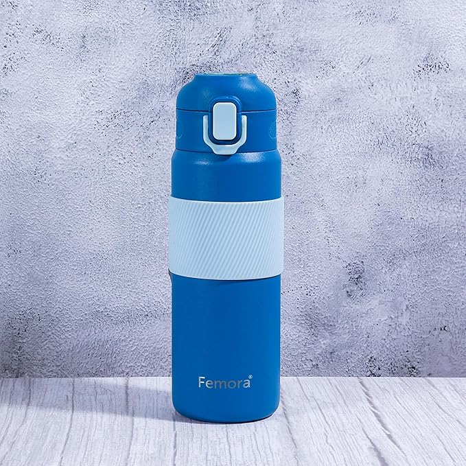 Femora HydroPro Double Walled Stainless Steel Vacuum Insulated Flask Water Bottle - 800 gms