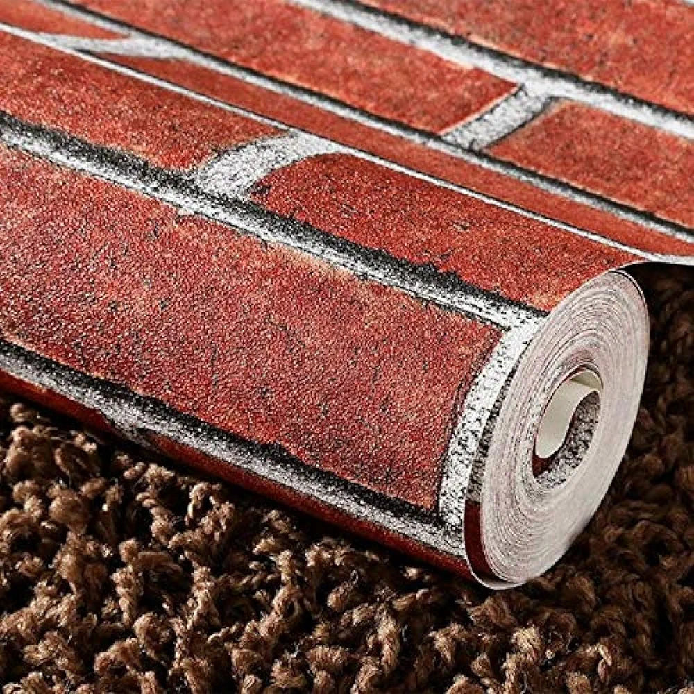 Indian Royals Decorative Wallpaperfor Home Bricks for House Stick Brick Wallpaper