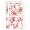 Divine Casa Floret 100% Cotton Double Dohar 120 GSM Soft & Lightweight Throw Blanket Colour Rosy Retreat