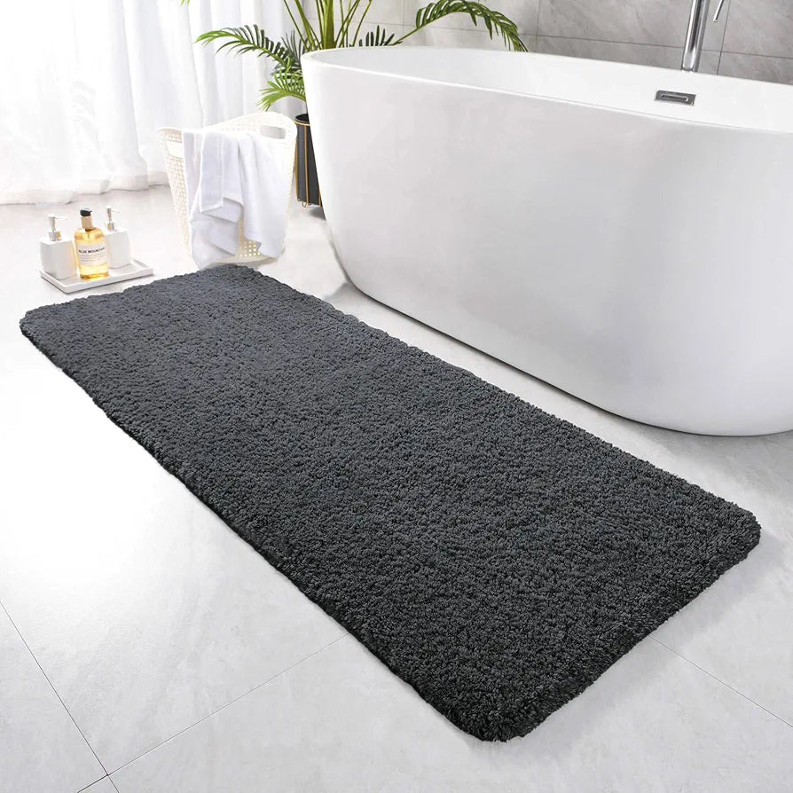 Luxe Home International Runner Super Soft Anti Skid Newman Rug For Bedroom  Rectangular Colour Anthra