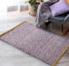 Sashaa World Multipurpose Rug Colour Purple