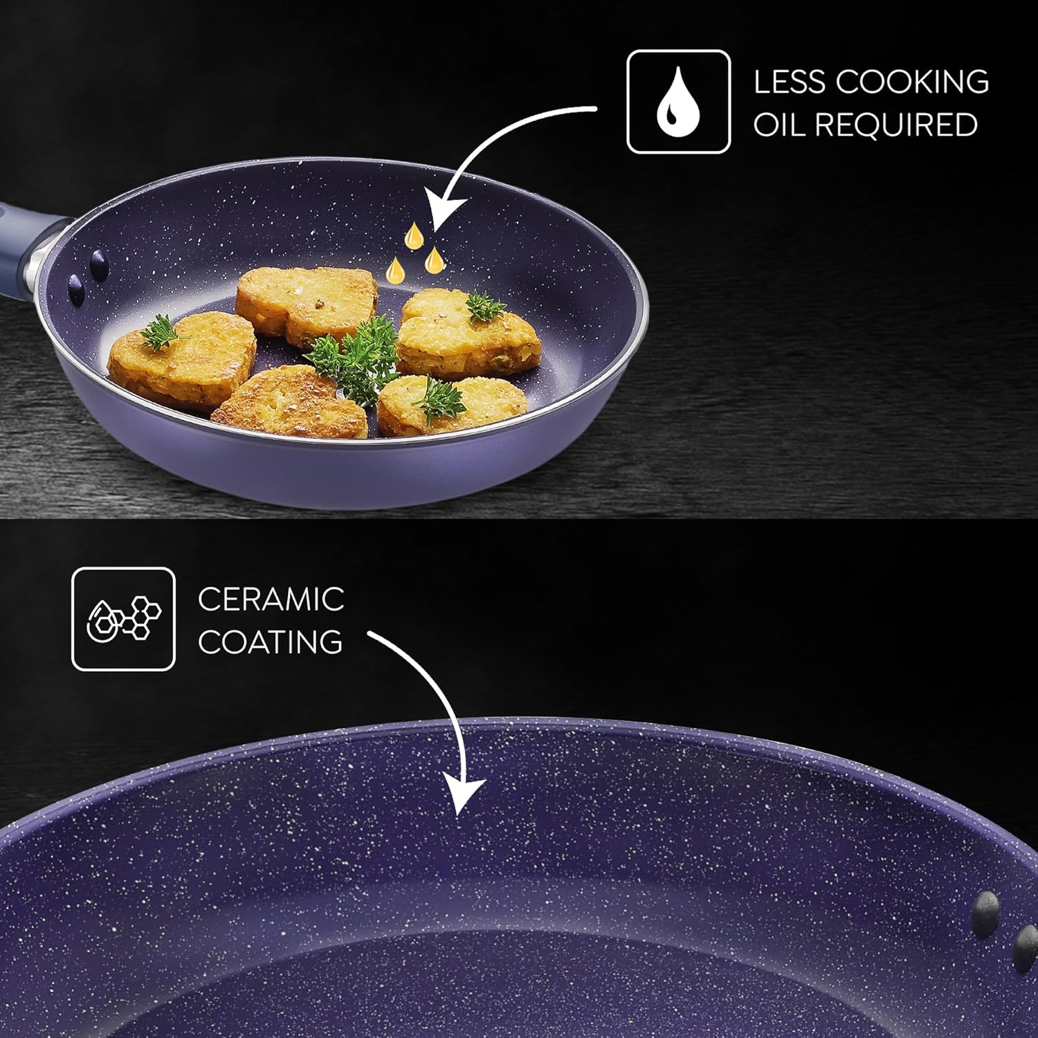 Prestige Ceraglide Ceramic Coated 18 cm Non-Stick Fry Pan