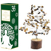 Crocon Tiger Eye Gemstone Money Tree Feng Shui Bonsai