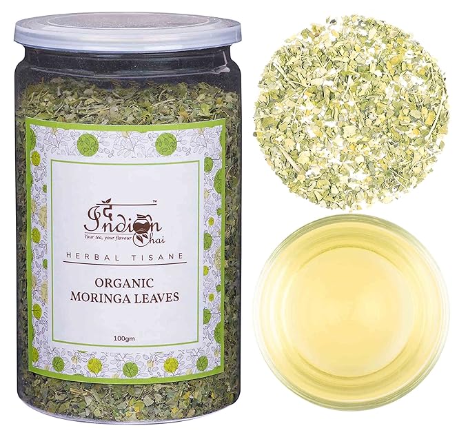 The Indian Chai – Organic Moringa Leavus - 100 gms