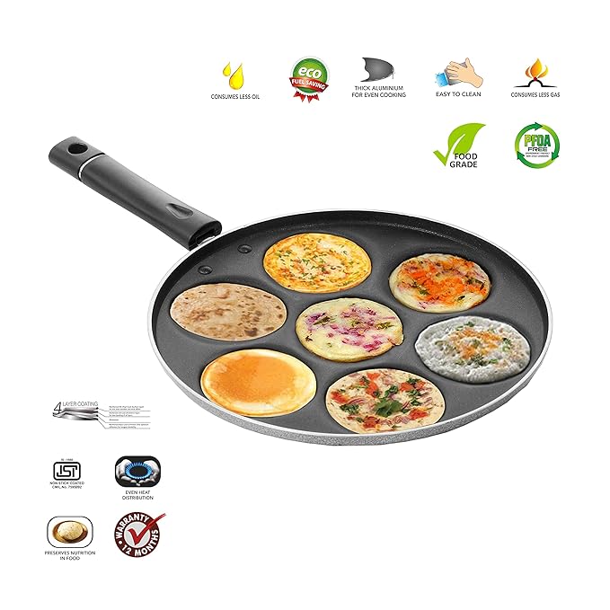 Sumeet Non Stick Aluminium Pan Silver 1 Piece