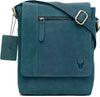 Leather Sling Messenger Bag for Men I Multipurpose Crossbody Bag I Travel Bag with Adjustable Strap