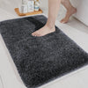Luxe Home International Newman Microfiber Anti-Skid Water Absorbent/Soaking Washable Rectangular Mat Colour Anthrea 16