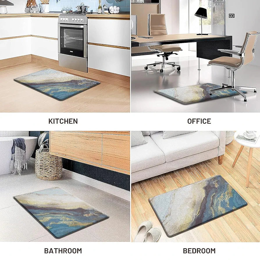 Luxe Home Columbo Anti-Fatigue  Mat Cushioned Support Stylish and Durable Easy to Clean Colour Texture