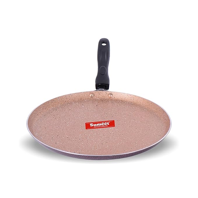 Sumeet Nonstick Aluminium Tawa 26.5 cm Peach