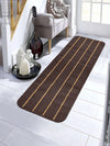 Saral Home Easy Living Polypropylene Rectangular Striped Soft Pp Yarn Durable & Washable Multipurpose Runner