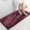 Luxe Home International Bathmat 2500 Gsm Microfiber Anti Skid Slip Colour Wine