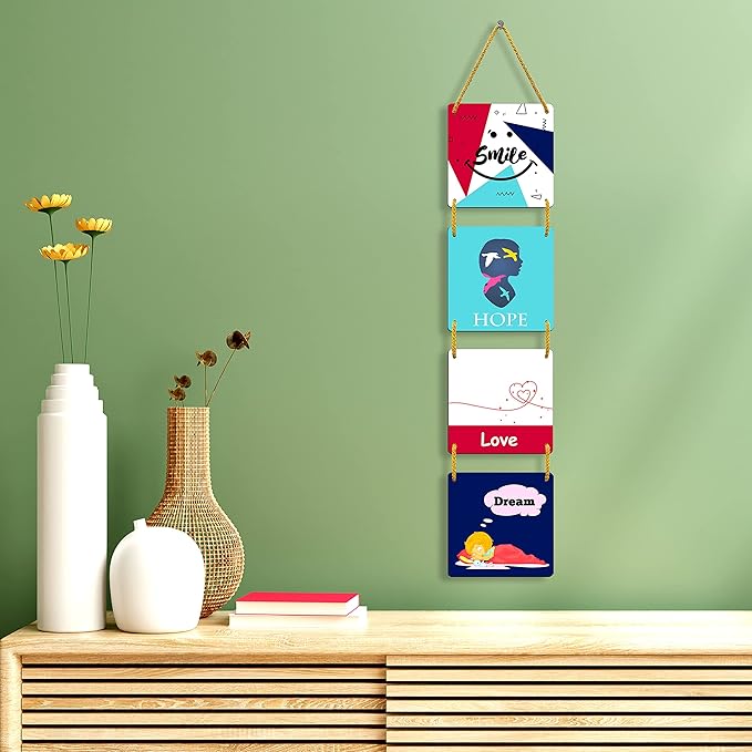 Sehaz Artworks Wall Hangings for Home Decoration Wooden Wall Hangings  - 4-0001, Medium