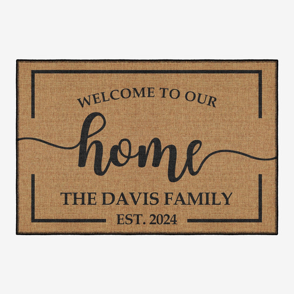 Custom Welcome Door Mat